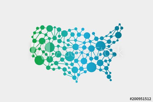Logostockimages's tweet photo. USA United States Network Map. Vector Graphic Design - Buy this stock vector and explore similar vectors at Adobe Stock https://t.co/t9RSG3pNW0 https://t.co/jVl0VaVvgO