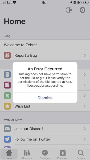 @getZebra Well this is fun 👍 non the less great job with zebra its pretty friggn awesome! https://t.<a class="tags" target="_blank" title="On Twitter" href="/?out=eyJ0eXAiOiJKV1QiLCJhbGciOiJIUzUxMiJ9.eyJpYXQiOjE3MjY3MzY0MTMsImlzcyI6InR3cG9ybnN0YXJzLmNvbSIsIm5iZiI6MTcyNjczNjQxMywiZXhwIjoxNzU4MjcyNDEzLCJyZWRpcmVjdF91cmwiOiJodHRwczovL3R3aXR0ZXIuY29tL2dldFplYnJhIn0.1GFc1E5YqhVVVSmeuXc10xQzdmrOitrcstetr7tYot7-6cWpyuma4DLUw2r-PsTcXs_e0ZojUv7L0yvLglVfJg">@getZebra</a><a href="/tag/iphone"class="tags"><span>#iphone</span></a><a href="/tag/ios"class="tags"><span>#ios</span></a><a href="/tag/jailbreak"class="tags"><span>#jailbreak</span></a><a href="/tag/ganggang"class="tags"><span>#ganggang</span></a><a href="/tag/iphone11"class="tags"><span>#iphone11</span></a><a href="/tag/ios13"class="tags"><span>#ios13</span></a>
