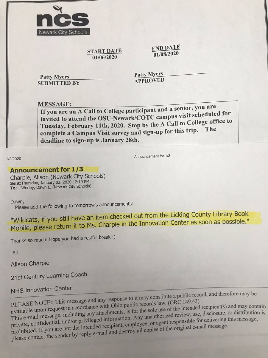 NHS Announcements tweet media