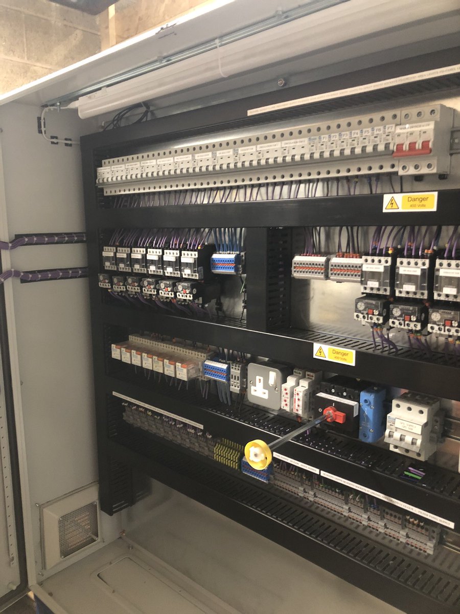 86bakes's tweet photo. Main Control systems finished for Trueline Powder Coating. Ready for installation beginning of next week!
Plant consisting of 5 stage pre Treat, Dry, Stove ovens & wet & dry spray booths! #powdercoating #controlgear https://t.co/lKHAMyDxWh