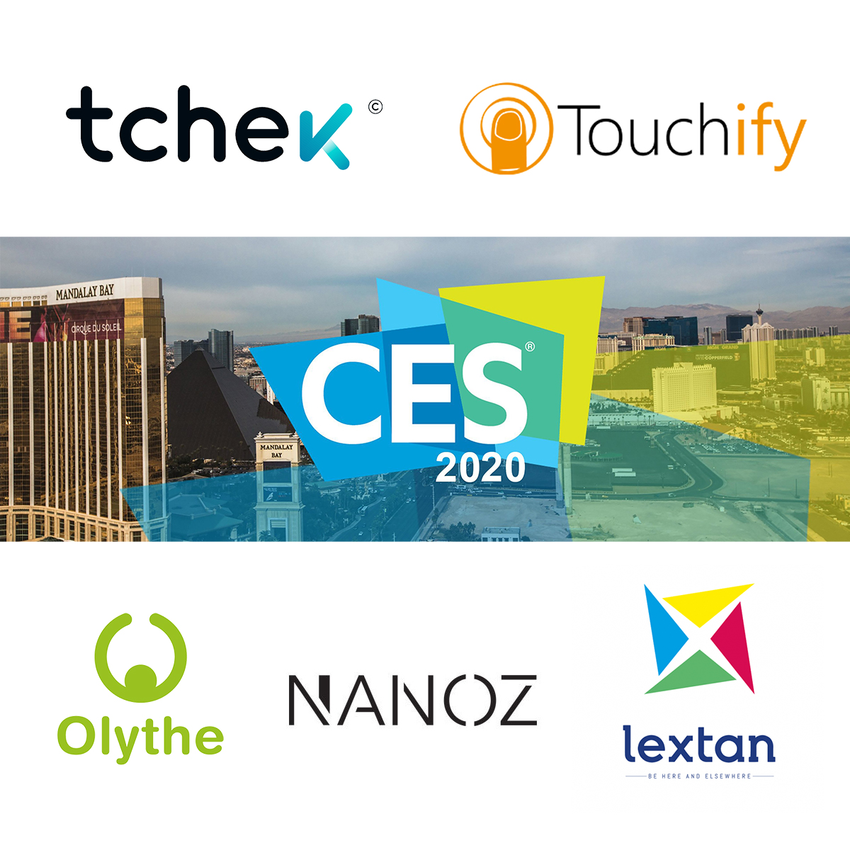 Iodaconsulting's tweet photo. #NosClientsOntDuTalent ⭐️Une pensée aux startups qui vont bientôt s'envoler pour le #CES2020 ! On a hâte de suivre leur aventure dès le 7 janvier prochain ! @Tchek_fr @TouchifyApp @OlytheInc @NANOZGROUP #Lextan https://t.co/nsZQtEdQ5Q