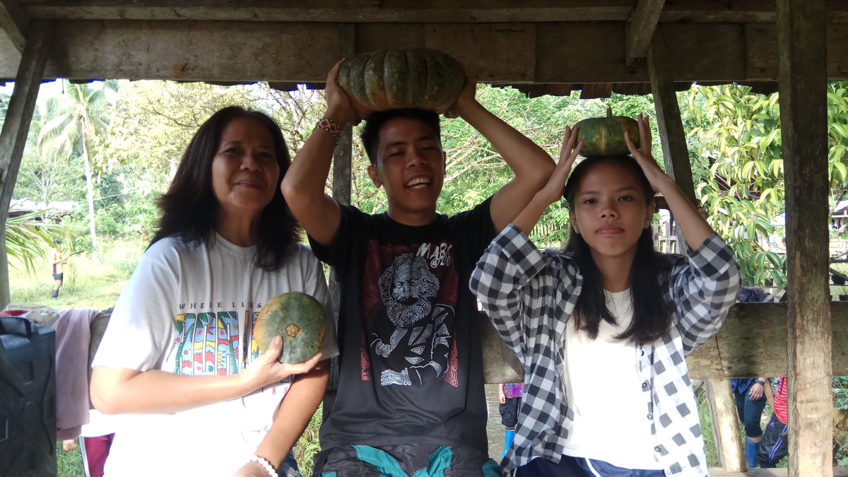 KasamangChad's tweet photo. My DU30 supporting uncle argued w/ my mom and my sister about Duterte's order to close down Lumad schools. He been echoing state propaganda, "eskwelahan kasi yan ng mga NPA." 

Mom rebutted, "nakapunta na kami and di yan totoo."

This is what they did in ALCADEV in 2018. 😅😜 https://t.co/7ktVDRhDko