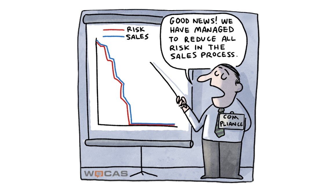wocas_com's tweet photo. Happy New Year, everyone!🎆
In case #risk minimization is among your #resolutions for 2020 – here’s one easy way to go... 😉#hny #sales #cartoon https://t.co/JpRt5yb5FU