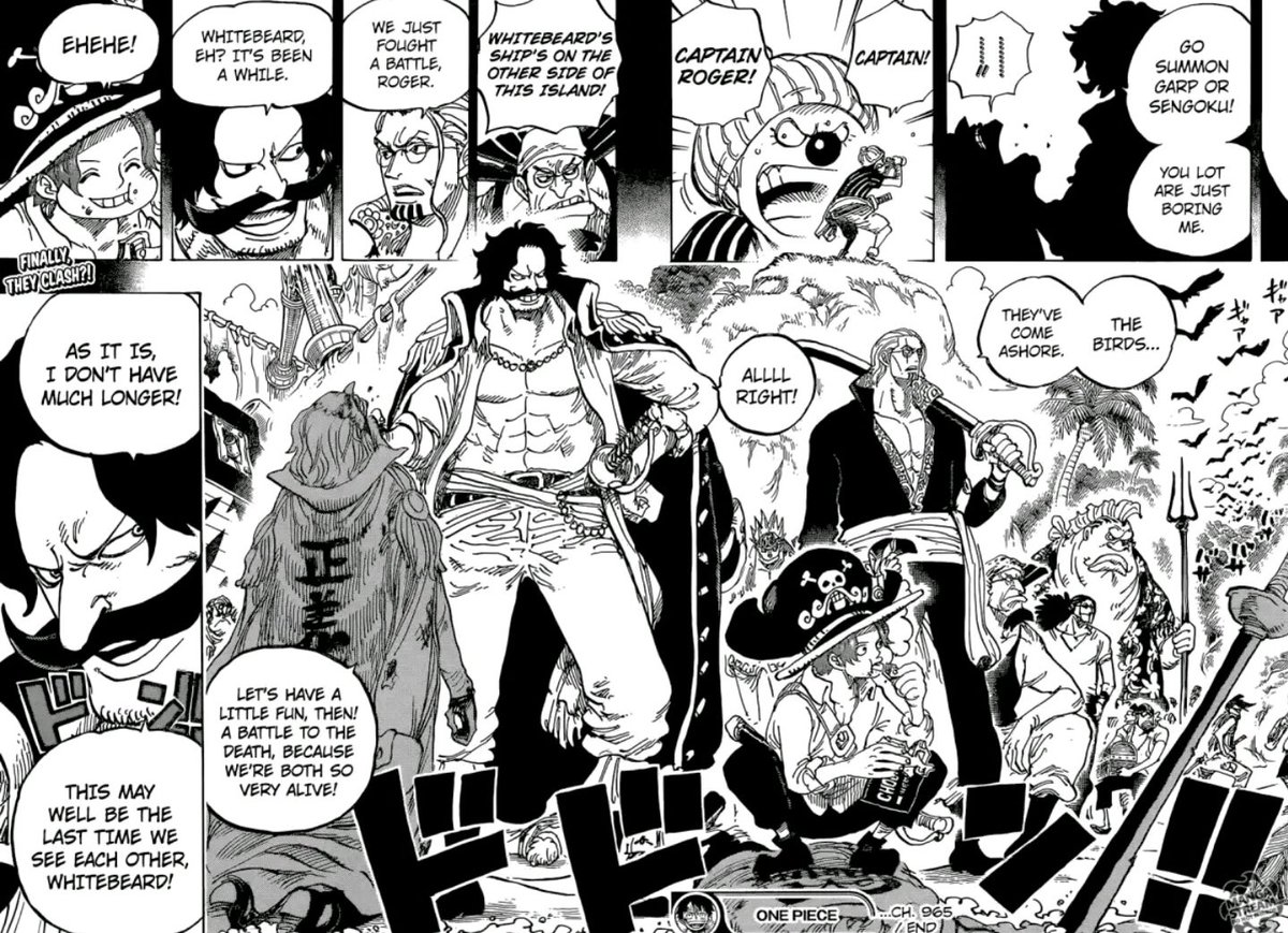 Reverie Holy Shit One Piece Chapter 967 Really Feels Like The Manga Is Gonna End Soon I Feel It Twitter