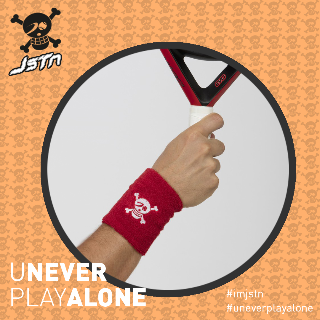 #ImJustten ¡Vuelven las Muñequeras JSTN en color Rojo 🔴 !

☠ Equípate con ellas y haz como nosotros, ¡Prevé lesiones de juego dando el máximo de ti! bit.ly/2QDjvie También disponibles en  ⚫ ⚪ #UneverPlayAlone