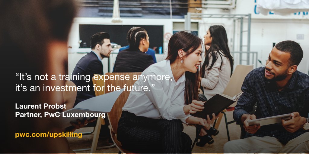 Hear from <a href="/PwC/">PwC</a> and global business leaders on why #upskilling is the biggest challenge that organisations are facing today: bit.ly/2P9nX7y