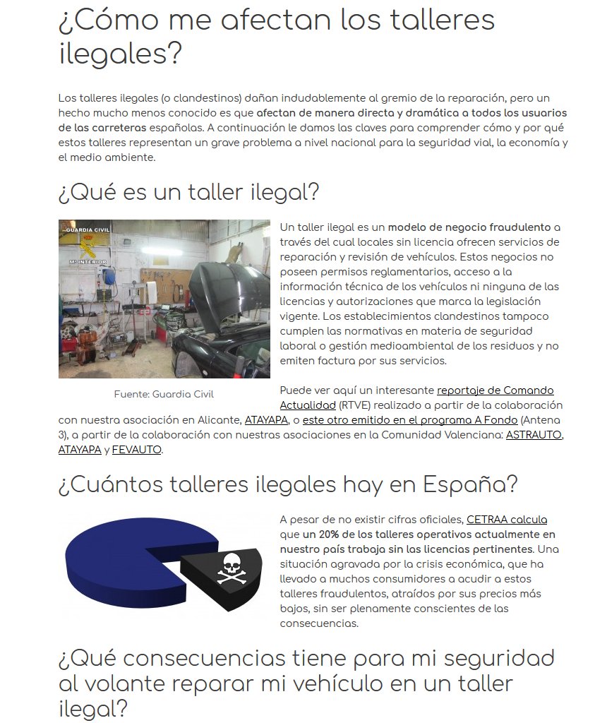 CetraaComunica's tweet photo. Soy conductor, ¿en qué me afectan los #talleresIlegales? Te lo contamos en la sección de nuestra web: https://t.co/WJiLJocwky https://t.co/eMXEX4EYVR