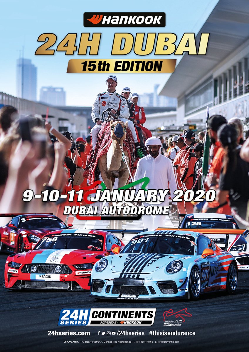 24HSERIES's tweet photo. The official Hankook 24H DUBAI magazine is here!!

Including:
🇦🇪: The preview of the #24HDUBAI
⏱️: The official time schedule
🏁: The full line up
💥: And many more...

Read the magazine here: https://t.co/QYcmZi2OvE

#thisisendurance #24hseries #24HDUBAI https://t.co/76dVm21cb1