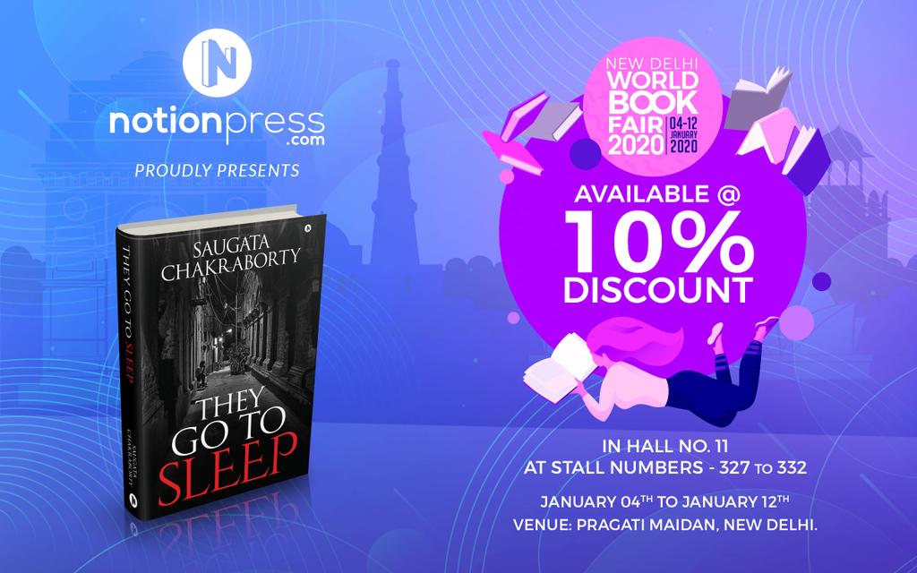 twitsaugata's tweet photo. 'They Go to Sleep' in it's second edition of the @hashNewDelhi World #BookFair this January from 4 to 12 @pragatimaidan https://t.co/XFBn86uWba