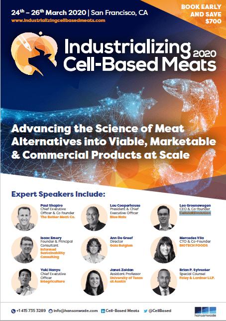 GroenewegenLeo's tweet photo. A great start of the year, by announcing my participation on behalf of @CellsREvolved as an expert speaker at the: Industrializing Cell-Based Meats Summit!
https://t.co/njo00VE787
#culturedmeat #cells #cellularevolution #hansonwade #cleanmeat #kweekvlees #bioreactor https://t.co/AvSqDYxqZs