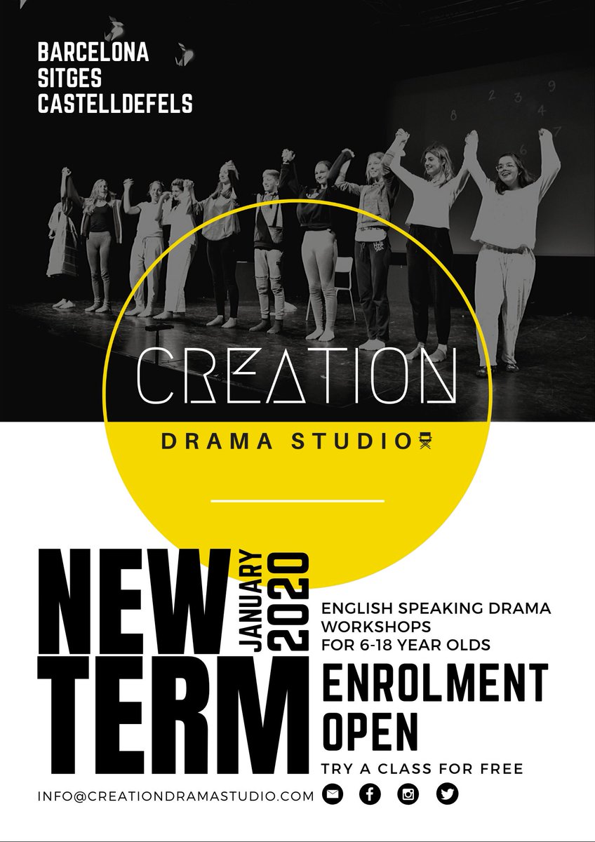 Enrolment open! #sitges #Castelldefels #Barcelona #actingworkshops