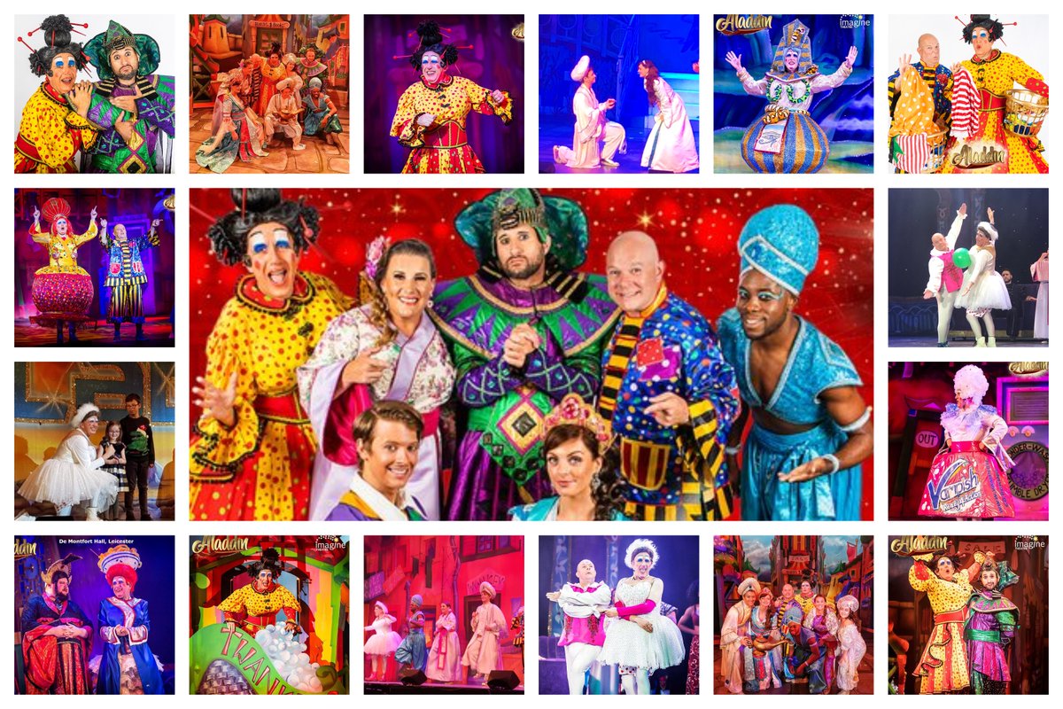 MBallardRadio's tweet photo. Getting ready for the final show of the 2019-20 Panto season of @Imagine_Theatre #Aladdin @demontforthall Thanks to cast, crew, staff and our fabulous audiences. https://t.co/Uce7pQI1GO