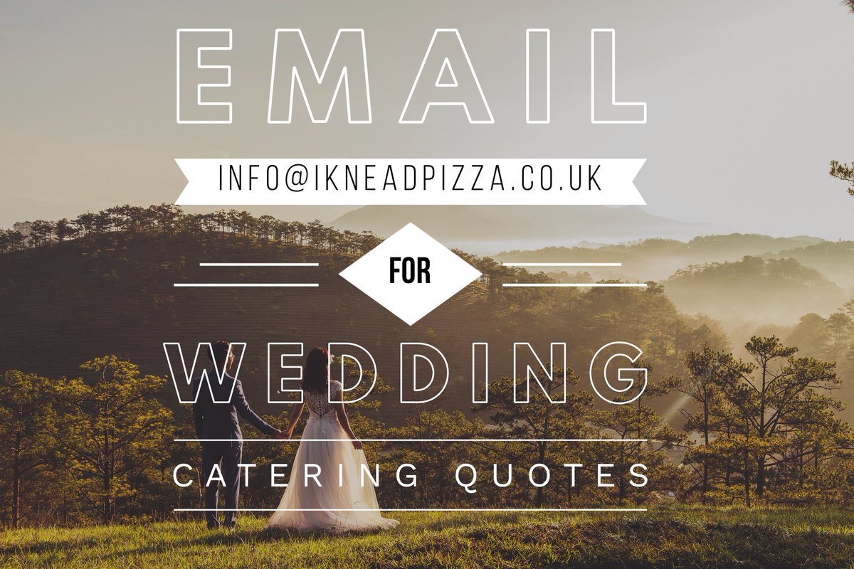 i_knead_pizza's tweet photo. We’ve been catering Weddings for 5 years now, we offer a professional service which is simple and straight forward, delicious wood fired pizza cooked then and there to order, it’s one less stress on the day sorted. Get in touch for quotes for 2020/ 2021. https://t.co/boReofhyRd