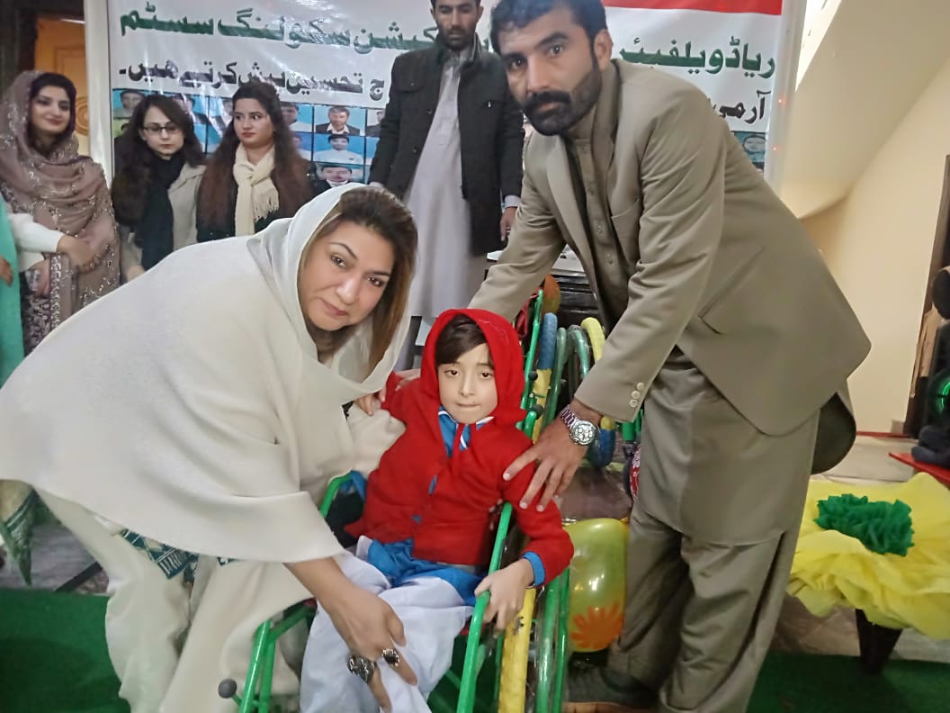 Rabia_BasriKP's tweet photo. "I can't change the direction of the wind, but I can adjust my sails to always reach my destination." Jimmy Dean.
Visit was paid to #pwsn rehabilitation center for distributing Wheel Chair and also admitting them in Schools. https://t.co/KtFXJk1iB1