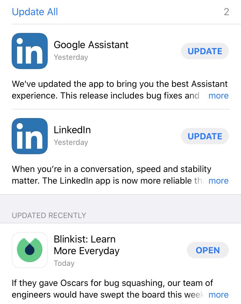 joanray64's tweet image. Google assistant hat ein neus icon😬 #iosbug @maltekir @jcfrick