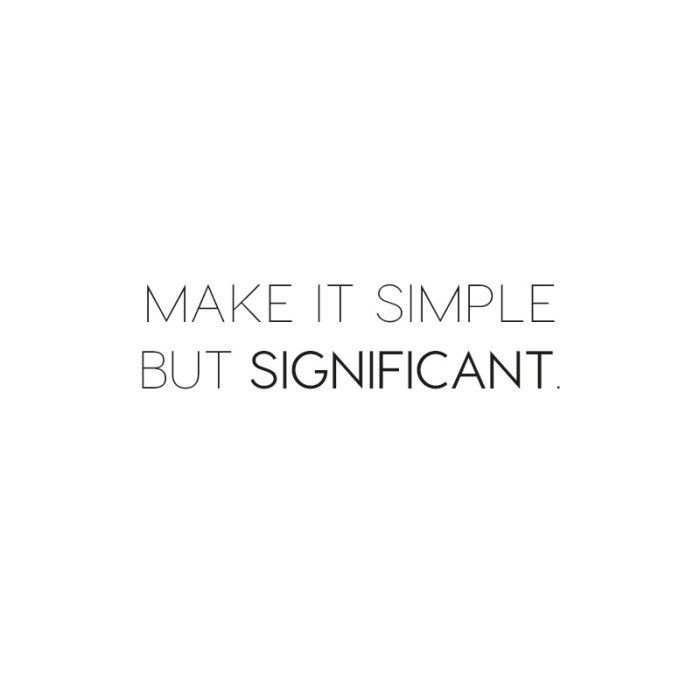 halimahaustin's tweet photo. "Make it simple but significant" #fridaythoughts https://t.co/SBOQOpToJA