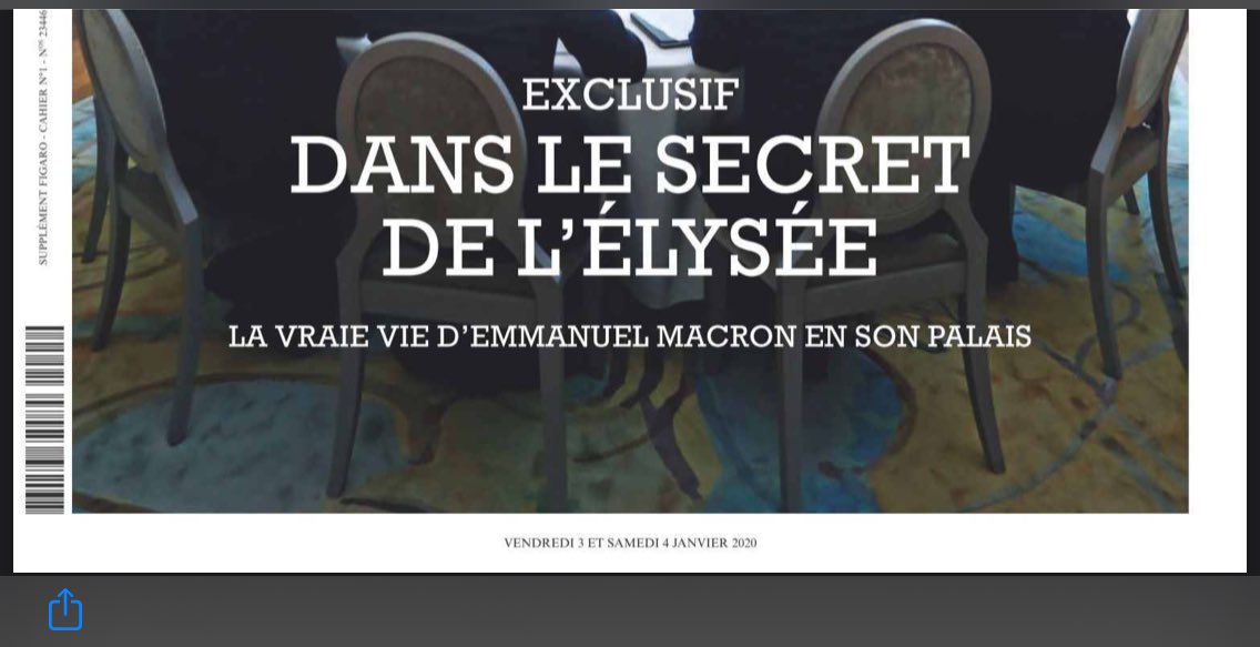 EliotBlondet's tweet image. Donc dans le Figaro magazine une partie du dossier photographique, sur « la vie quotidienne d’Emmanuel Macron à l’Elysee », est signée @Elysee... donc photos de communication. 

(Tout le dossier photo ne l’est pas) 

#deprime