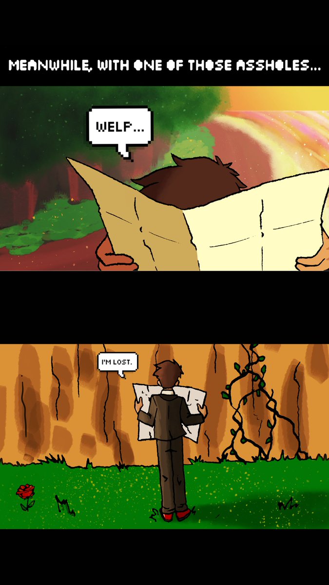 TripWild's tweet photo. Hey it's Friday! Here's the update!
#ahfanart #ahMinecraft  @AchievementHunt 
~links~
Pt1:https://t.co/zQSEcJIC3Q
Ch1-pt2-bo1 https://t.co/hncL1qq7WT