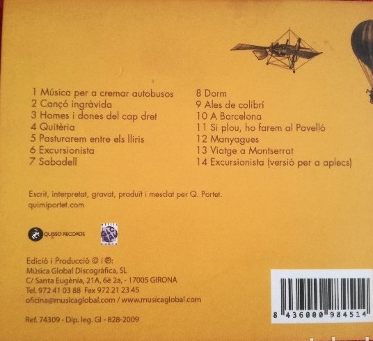 Dia 54
Quimi Portet - Viatge a Monserrat
#100discos100dies