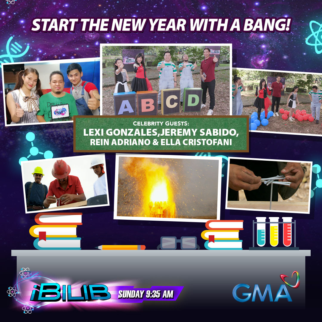 Gma Ibilib On Twitter Learn About Science And Have Fun As You Watch I Bilib Featuring Street Genius Join The Cool Experiments Hosts Chris Tiu James Roadfill Of Moymoy Palaboy Our Celebrity
