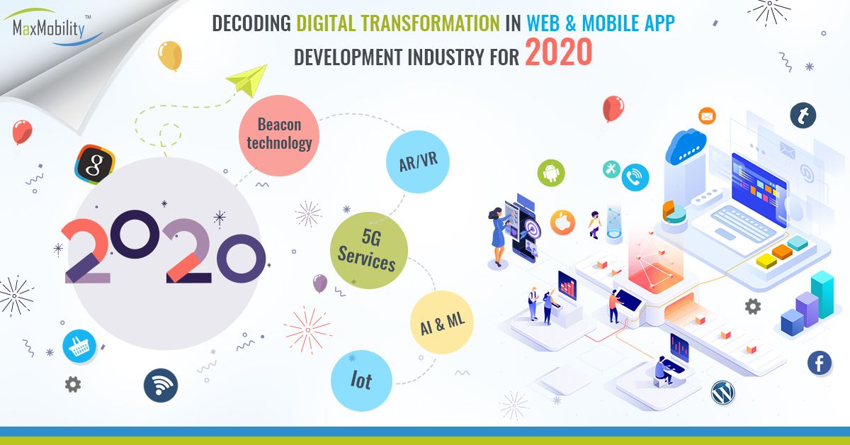 max_mobility's tweet photo. The #mobileapp and #webapp industry are shaping other businesses and how they undergo #digitaltransformation.
Read the full story to Decode the #techtrends2020: https://t.co/F6i2X3bOhK
#MaxMobility #ArtificialIntelligence #VR #IoT #MachineLearning #ITworld https://t.co/SPf0rKYdti