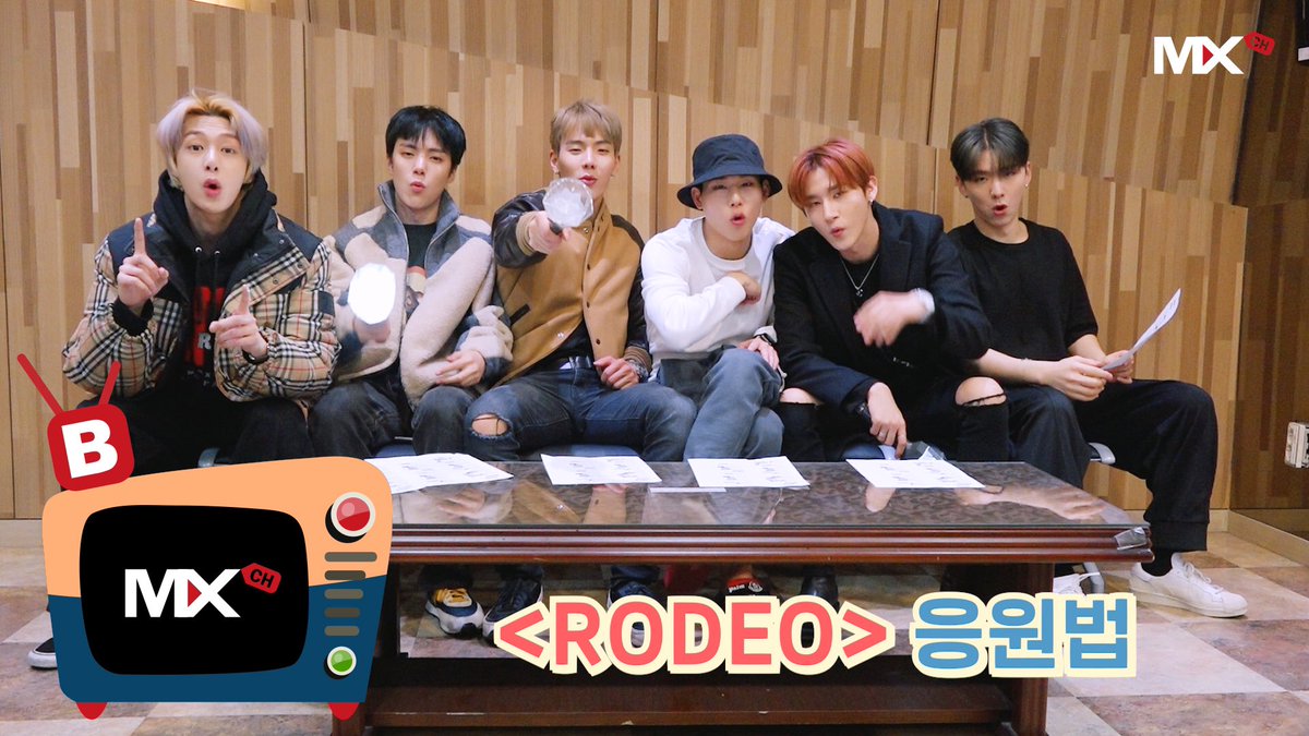 OfficialMONSTAX's tweet photo. [#MONSTA_X]
#몬스타엑스 #몬채널 📺
#Behind EP.158
'#RODEO' 응원법 
(Cheer Guide Video)

#MONSTAX #로데오

▶️ https://t.co/6oUebo5ZpD https://t.co/S1FXBWxZ1G