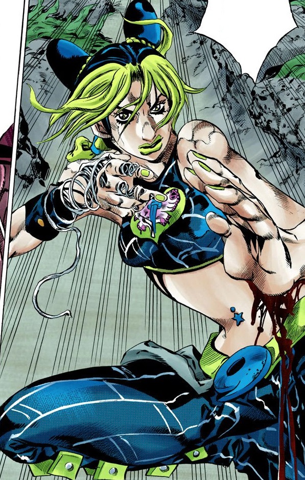 What do you think of this cool Jolyne panel? 