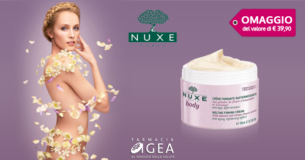 🔥 Super Promozione Nuxe 🔥
 Fai una spesa minima di €30 su Nuxe e ricevi in omaggio la crema rassodante del valore di € 39,90 🤩⬇️
ow.ly/hIO750xFccj