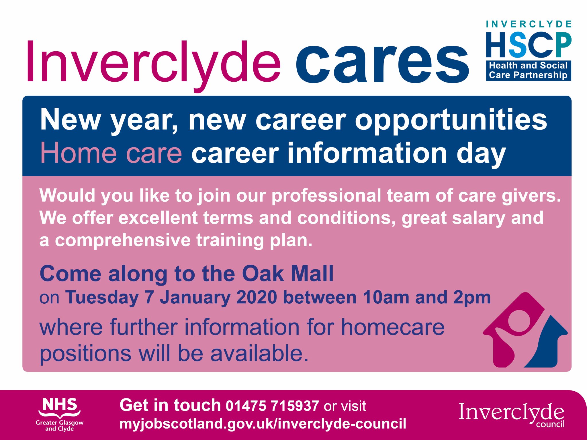 Inverclyde HSCP on Twitter "We currently have vacancies for evening
