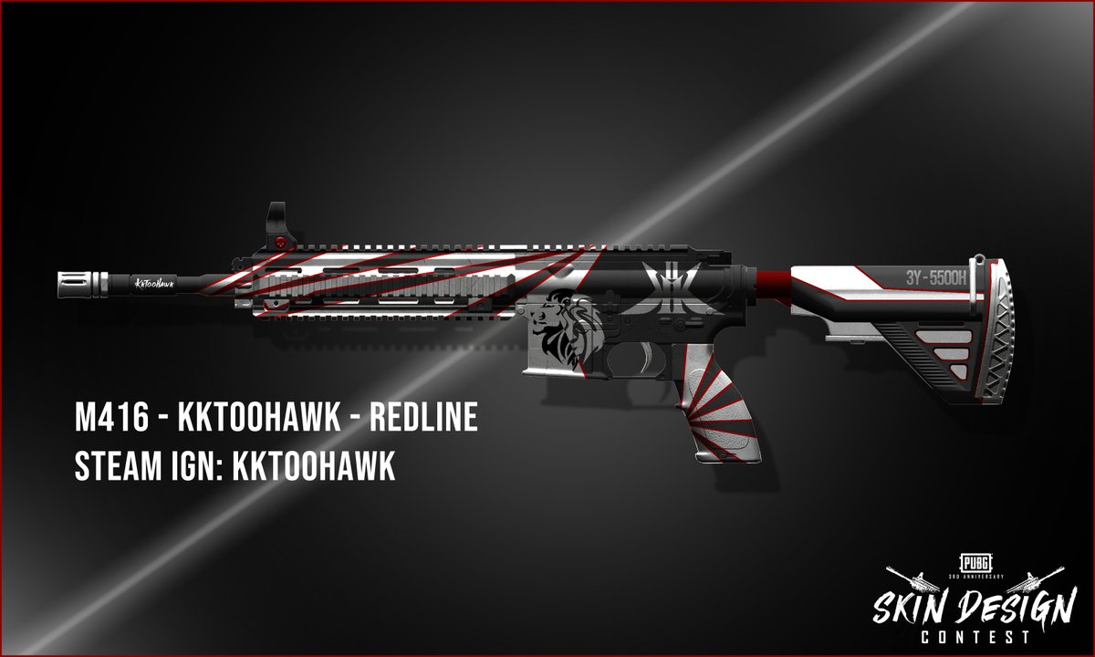 KkTooHawk's tweet photo. Hace 3 años me enamore de este juego hasta el punto de que con mas de 40 años quiera jugar a nivel competitivo aunque sea Amateur y llevo casi 5500 Horas y he aqui mi propuesta de Skin, espero que os guste!!!
#pubgskincontest 
@PUBG
@PUBG_EU 
@PUBG_SP https://t.co/6N99BEMmDm