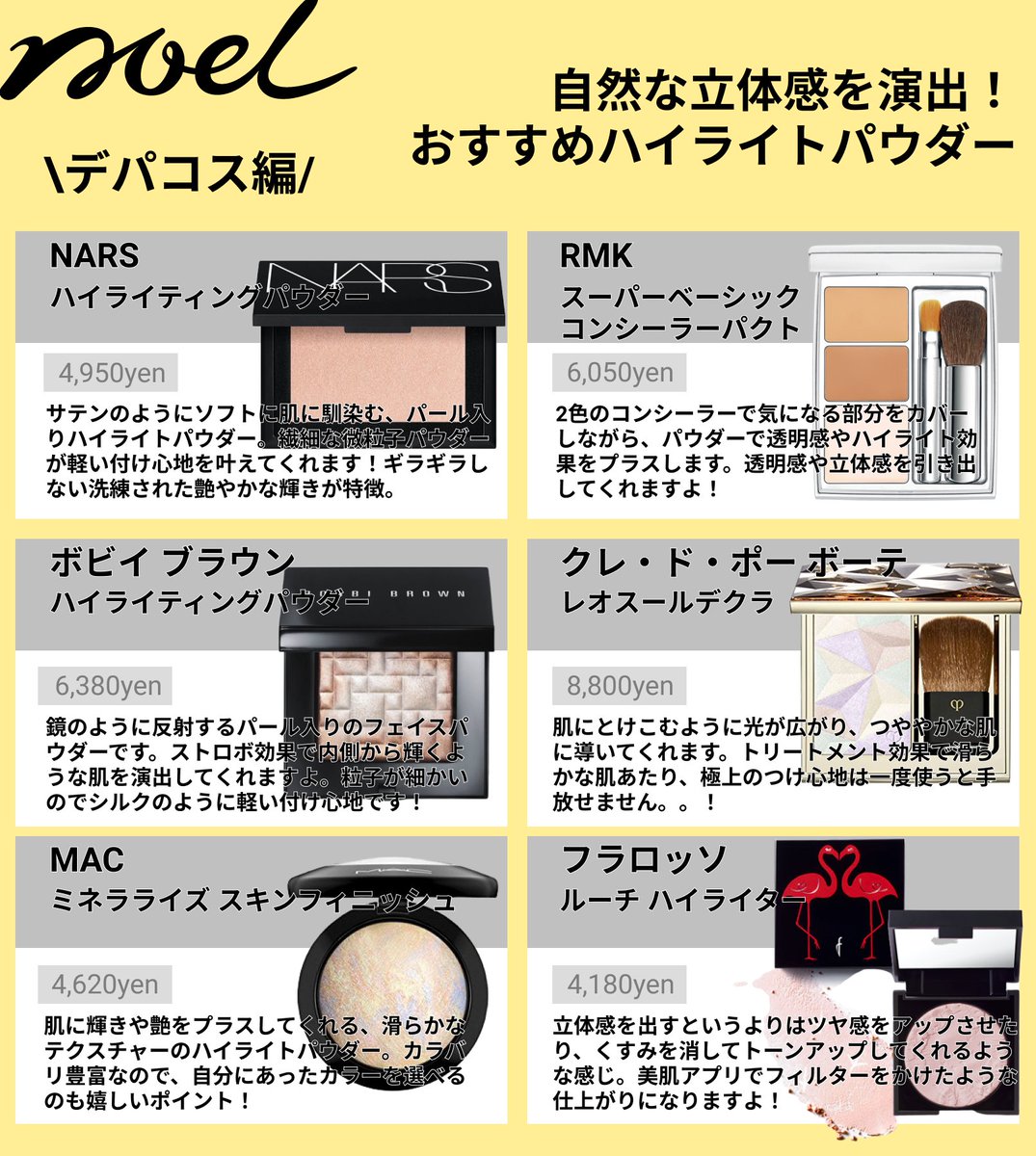 Noel Cosme公式 Sur Twitter メイクの仕上げ ハイライトのおすすめ12選をプチプラ デパコス別にまとめました 立体感やツヤ感を出せるアイテムばかりなので 是非チェックしてみてくださいね ハイライト コスメ プチプラ デパコス キャンメイク Rmk Noel Cosme公式 Sur Twitter メイクの仕上げ ハイライトのおすすめ12選をプチプラ デパコス別にまとめました 立体感やツヤ感を出せるアイテムばかりなので 是非チェックしてみてくださいね ハイライト コスメ プチプラ デパコス キャンメイク Rmk
