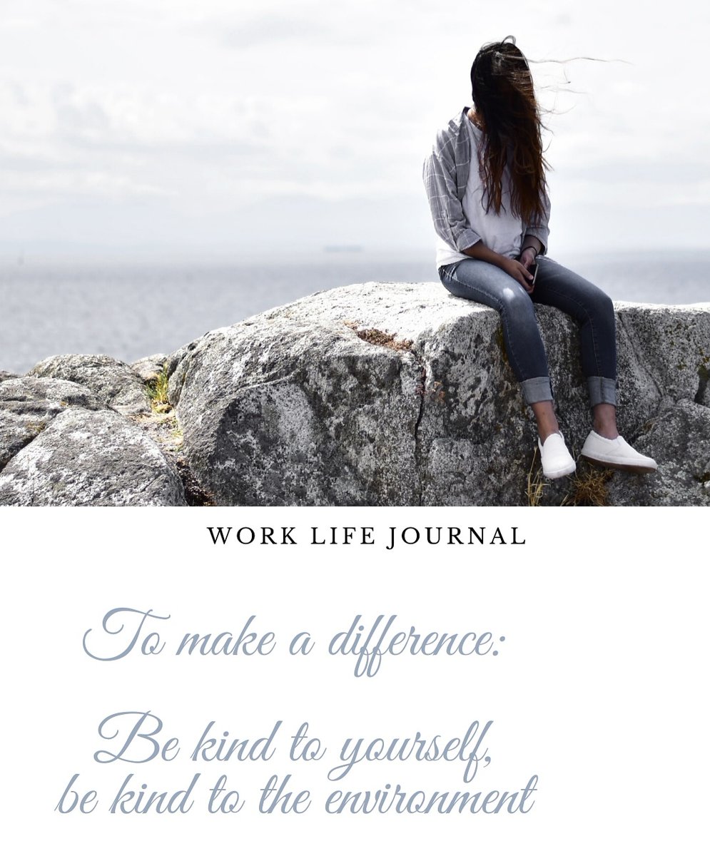 WorkLifeJournal's tweet image. Small steps towards huge positive impact.