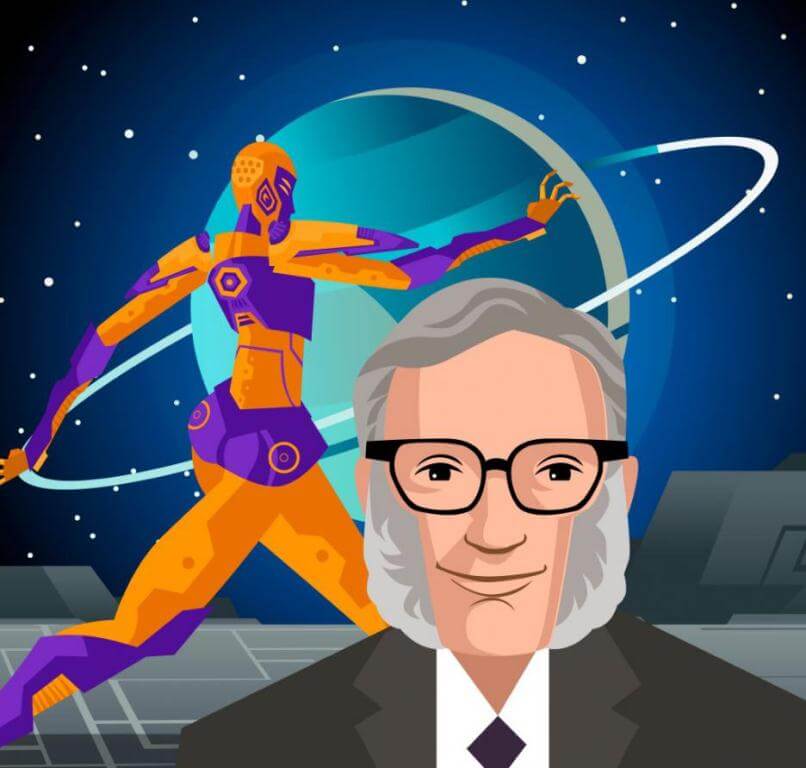 FundacionAsimov's tweet photo. ¿Sabías que... ?  #IsaacAsimov acuñó para sus muchos relatos y novelas sobre #robots el término “#robótica”, ciencia que estudiaba a los robots y que, con el tiempo, acabaría haciéndose realidad. - https://t.co/UMOxCKITl8
#Asimov2020 #CienciaFicción #Divulgación https://t.co/lwBe6NlcIk