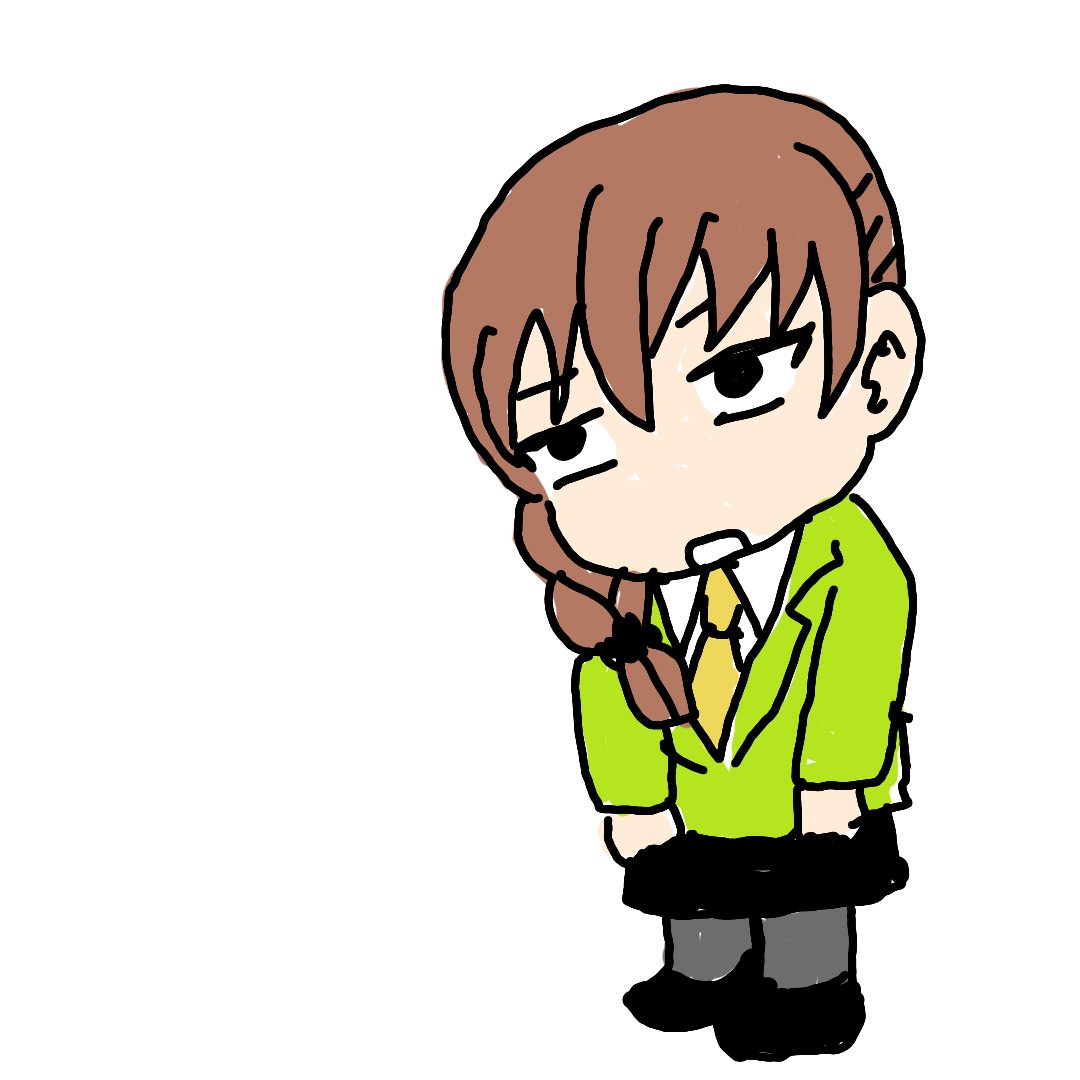 定時退社する社員を見るちひろさん 千川ちひろ イワチグのイラスト 定時退社する社員を見るちひろさん 千川ちひろ イワチグのイラスト