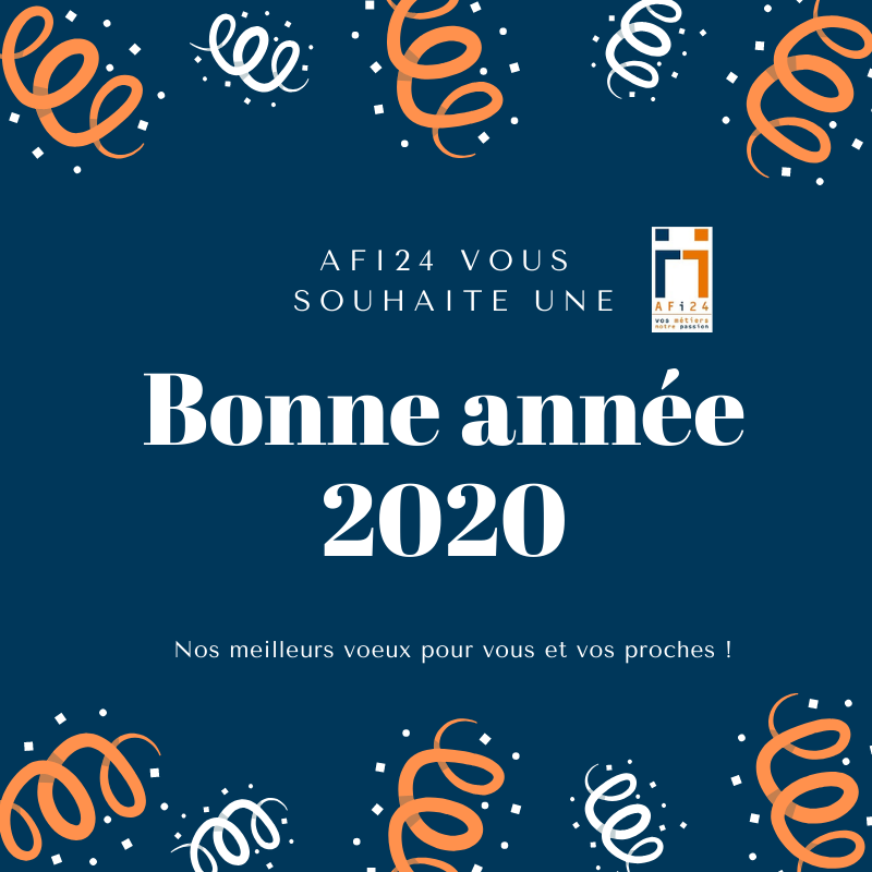 Toute l'équipe d'AFi24 vous souhaite une #BonneAnnee2020