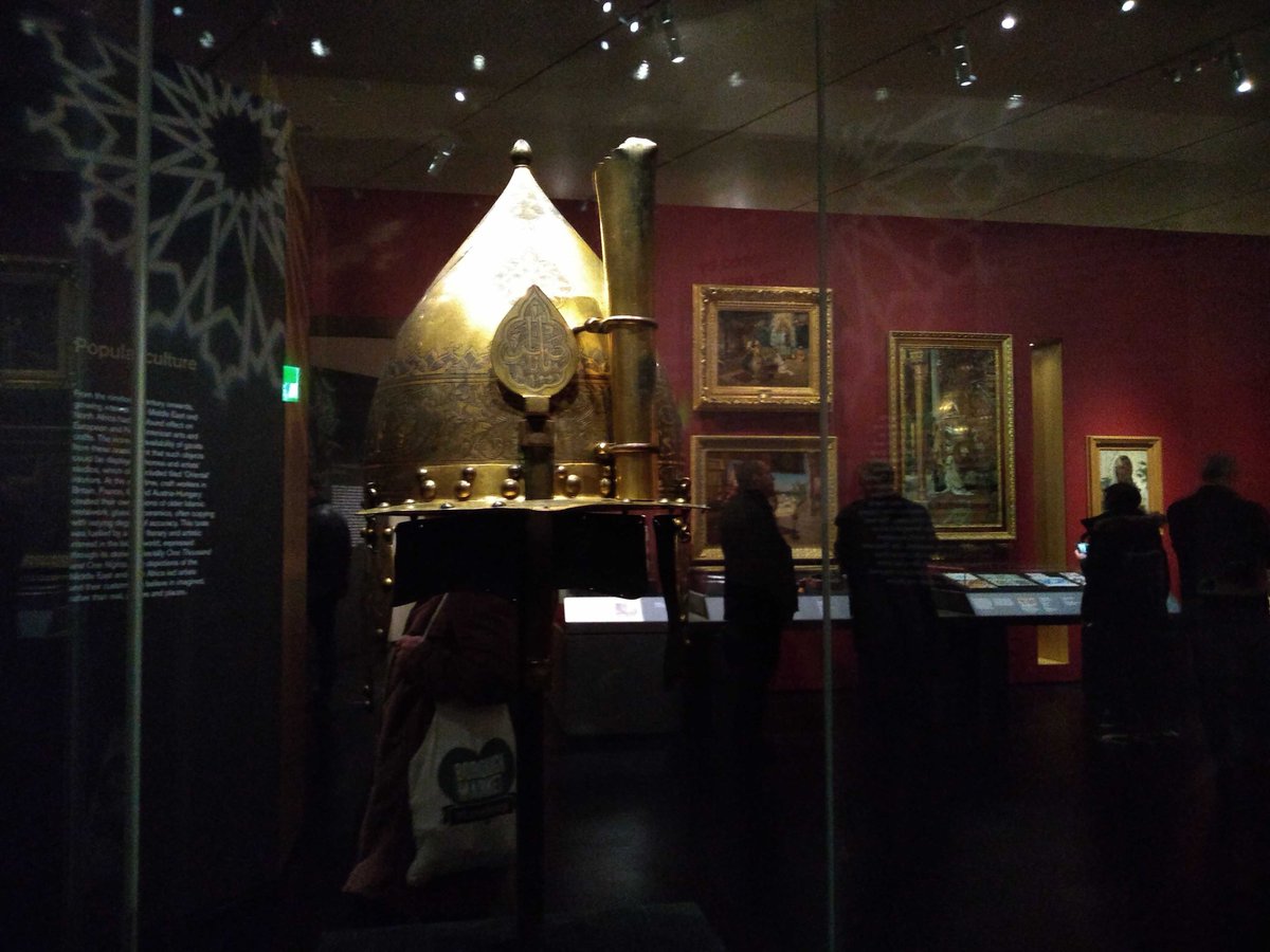 KCALondon's tweet photo. To mark the new year, we went on our first office trip to see the British Museum's exhibition, 'Inspired by the East: How the Islamic World Influenced Western Art'. @britishmuseum https://t.co/7s7Dqxu2l1
