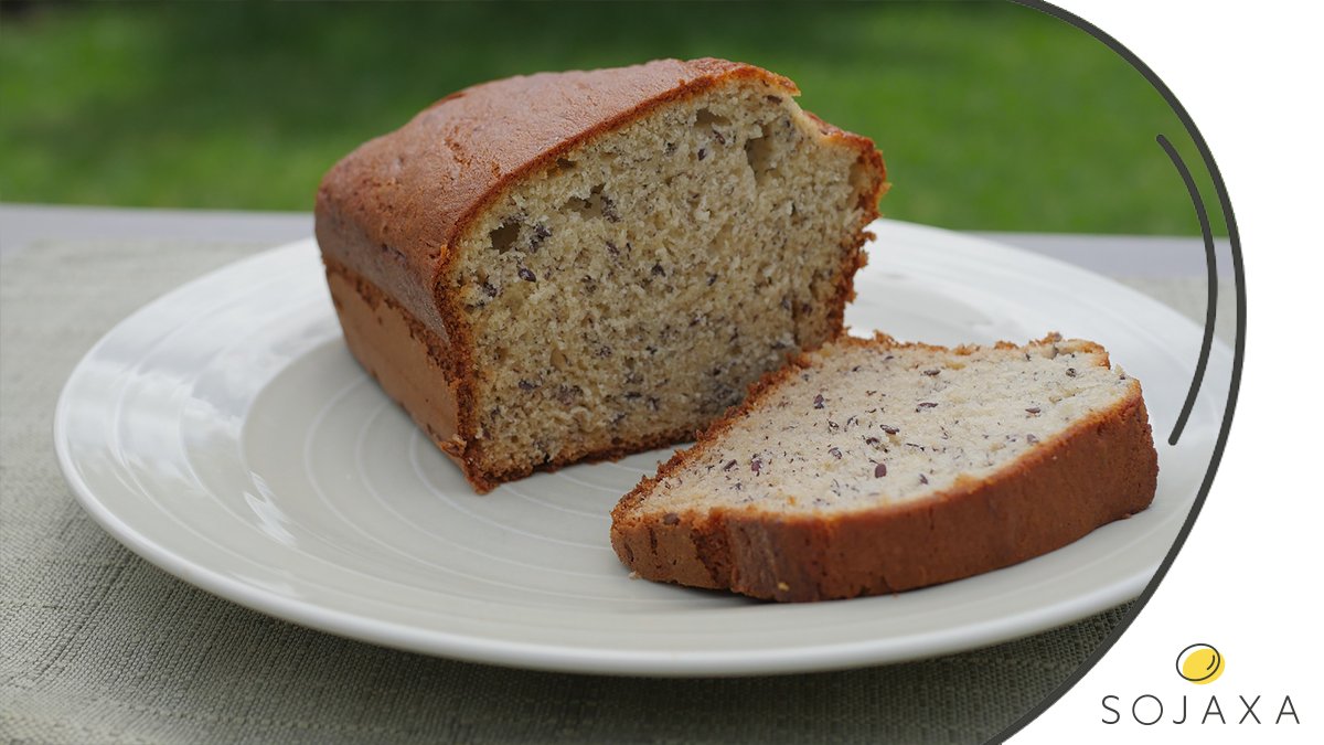 SojaxaFR's tweet image. #Résolutions2020 
En panne d&apos;idées pour le petit déjeuner ? Et si vous faisiez le plein d&apos;énergie avec la délicieuse recette de Banana Bread du chef Fabrice Mignot à base de jus de #soja.