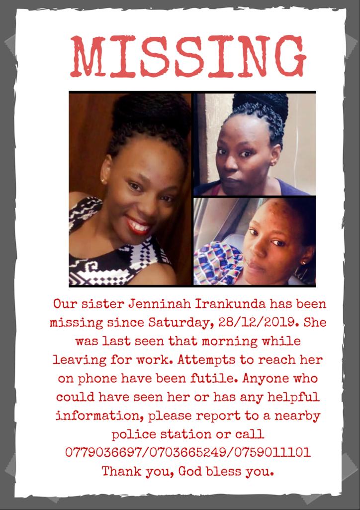 Fam retweet to create awareness please. My friend's relative went missing since last Saturday 😔