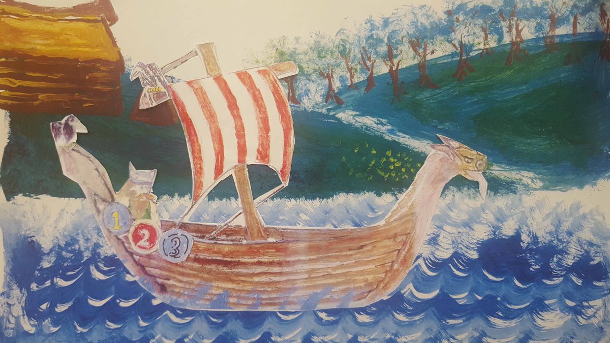 kildarelibrary's tweet photo. Viking story time Friday morning in #MaynoothLibrary. Original story and illustrations by Leigh!!! Drop in and check out all the cool stuff going on. Leigh is our resident Viking/Pirate!
@Community_Hubs @LibrariesIre @KildareCoCo https://t.co/iDgly7N36t