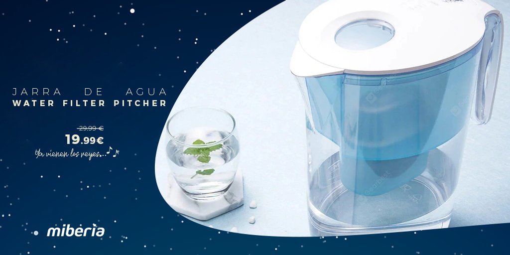 miberia_es's tweet photo. #miNavidad
Propósitos para este 2020:
❗Reducir el consumo de botellas de plástico❗
Hazte con la nueva Jarra de Agua de Viomi
✅ Capacidad de almacenamiento: 3.5L
✅ 7 etapas de filtración
👉 https://t.co/192g9Ibhwm

#Regalos #JarraAgua #Viomi #WaterFilterPitcher https://t.co/gfT7Ul2Zqw