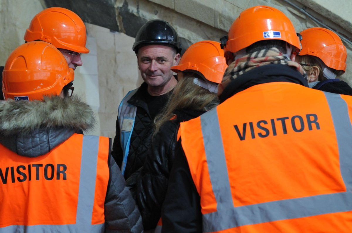 Coniston played joint hosts to a group of skilled craftspeople visiting from Germany, for a very special site visit at Canterbury Cathedral at the end of last year...
READ MORE--- bit.ly/37oV7aW
<a href="/No1Cathedral/">Canterbury Cathedral</a> #craftspeople #knowledge #exchange