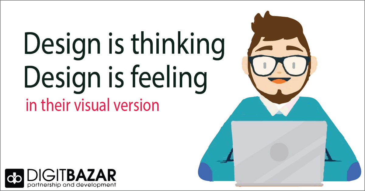 Digitbazar's tweet photo. Design is not just what it looks like!!

https://t.co/9AJefxyjjK
https://t.co/64HRLbfvjN

#Design #Designers #Graphic #Designing #DesignThinking #graphicdesign #graphicdesigner #3danimation #digital #marketingagency #businessofdesign #LosAngeles #India #DigitBazar https://t.co/IKkxUEbUHA