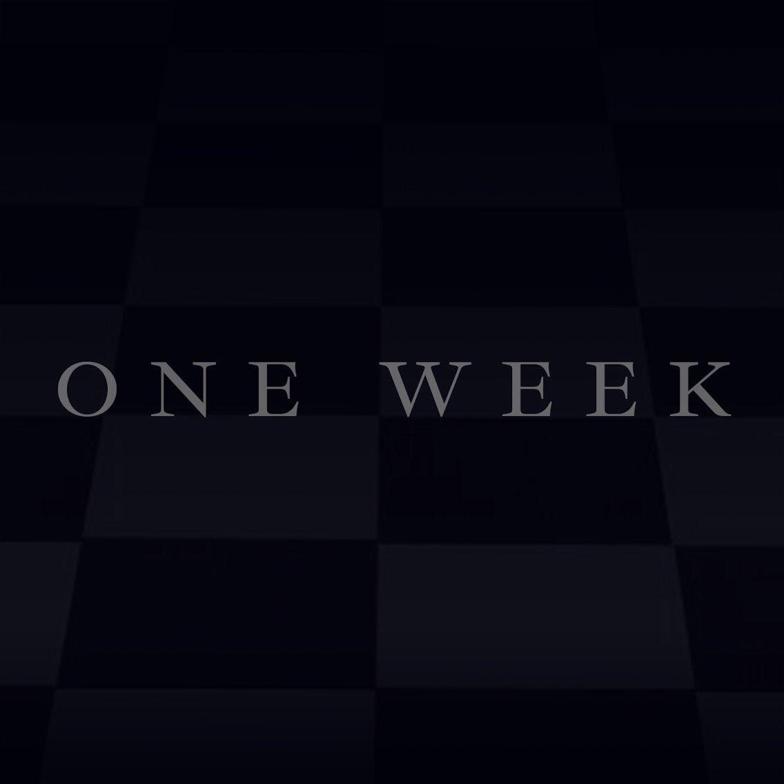 ONE WEEK. #divenire