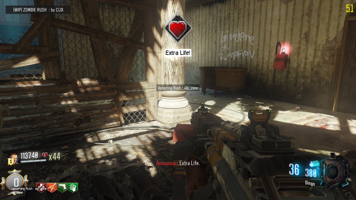 clixmods's tweet image. Feel the rush ! #blackops3 #modtools (first apparition on my nuketown and more after !!!