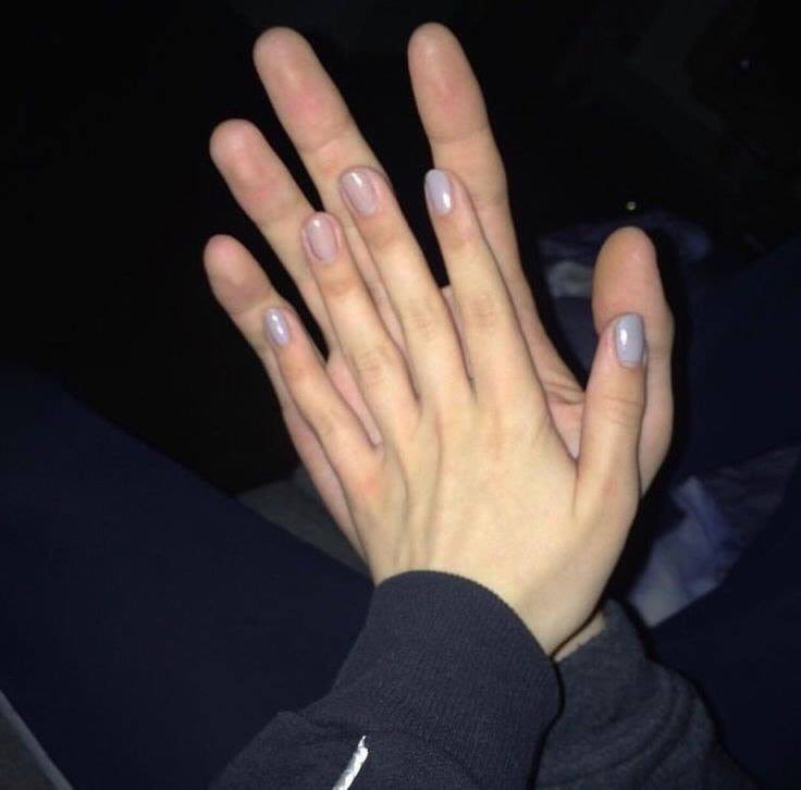I think comparing hand sizes is one of the purest ways to flirt with someone