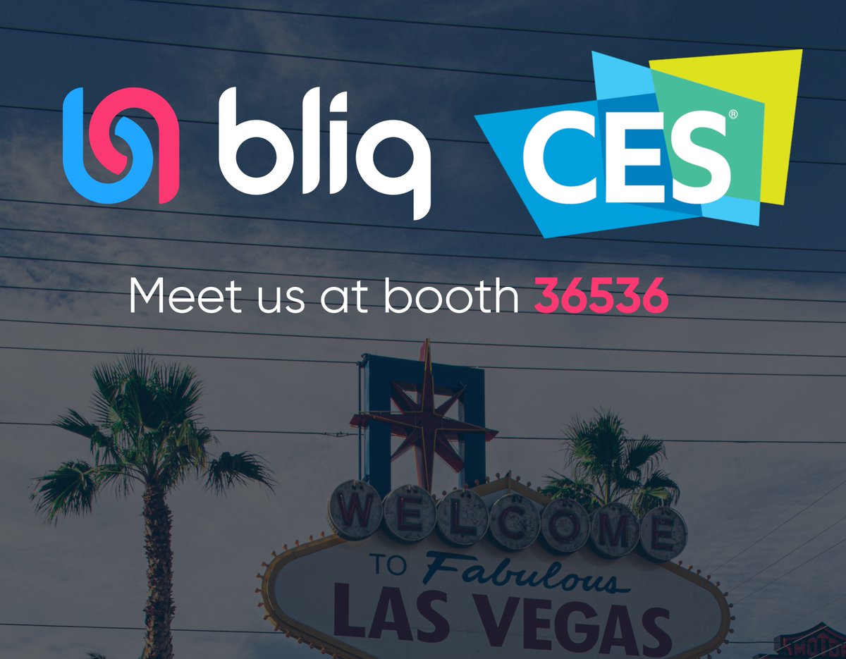Super excited about next week: <a href="/bliq_ai/">Bliq</a> will be exhibiting at #CES2020! Discover how street-level intelligence boosts #profitability of urban #mobility. 

Reply if you are there and want to meet up! 📅
