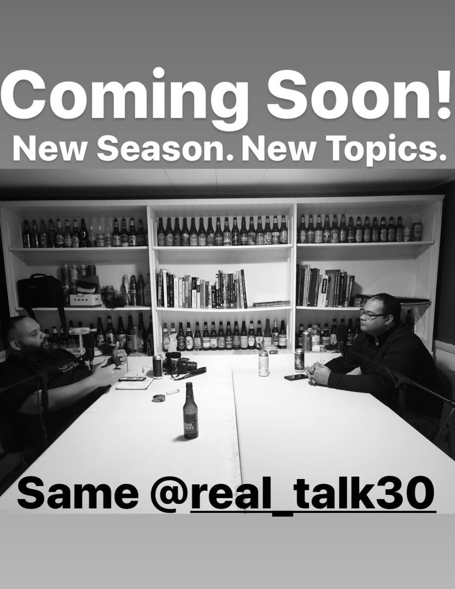 real_talk30's tweet photo. Last night @MalcolmX_S5 and @RealTalkAnthony of @real_talk30 got back at it brainstorming ideas for our brand new season coming soon! Catch up on previous episodes now on @iTunes, @Spotify, @iHeartRadio, @GooglePlay, and coming soon @Radiodotcom! #podcast #podcasting #iTunes https://t.co/w1rWxRGe8M