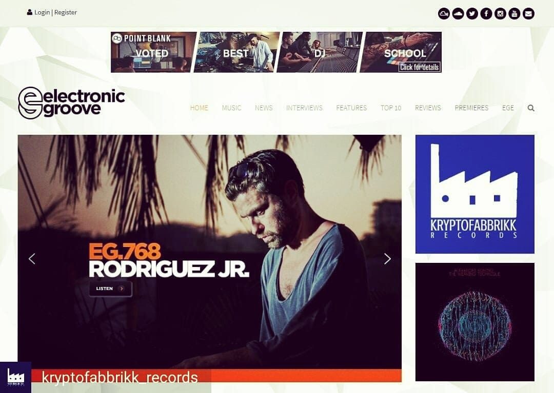 kryptofabbrikk's tweet photo. Many thanks you to @EGpodcast, no better way to start 2020 full of NEW MUSIC ๐ฅ๐ถ
#techno #techhouse #housemusic #soundcloud #electronicmusic #minimaldeeptech #djproducers #labelowners #electronicmusiclabel #beatport #spotify #itunes https://t.co/OluIuewTHU
