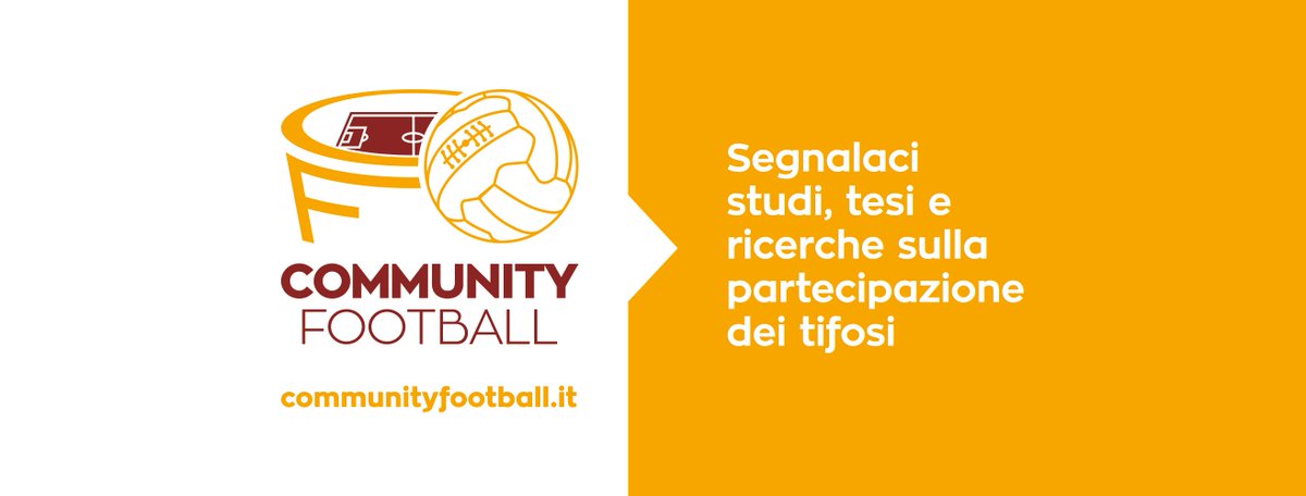 CommFootballit's tweet photo. 📘Segnalaci studi, tesi e ricerche sulla partecipazione dei tifosi

➡️https://t.co/6MKH76oaeH

@Pippoevai @VargiuLuca @federicosmanio @markdoidge @contrasti_sport @LorenzoContucci @minuto78 @sportpopolare @Tifbilanciato @SportBusinessM @CalcioFinanza @SportEconomy @Sportellate_it https://t.co/9952lj0G3w
