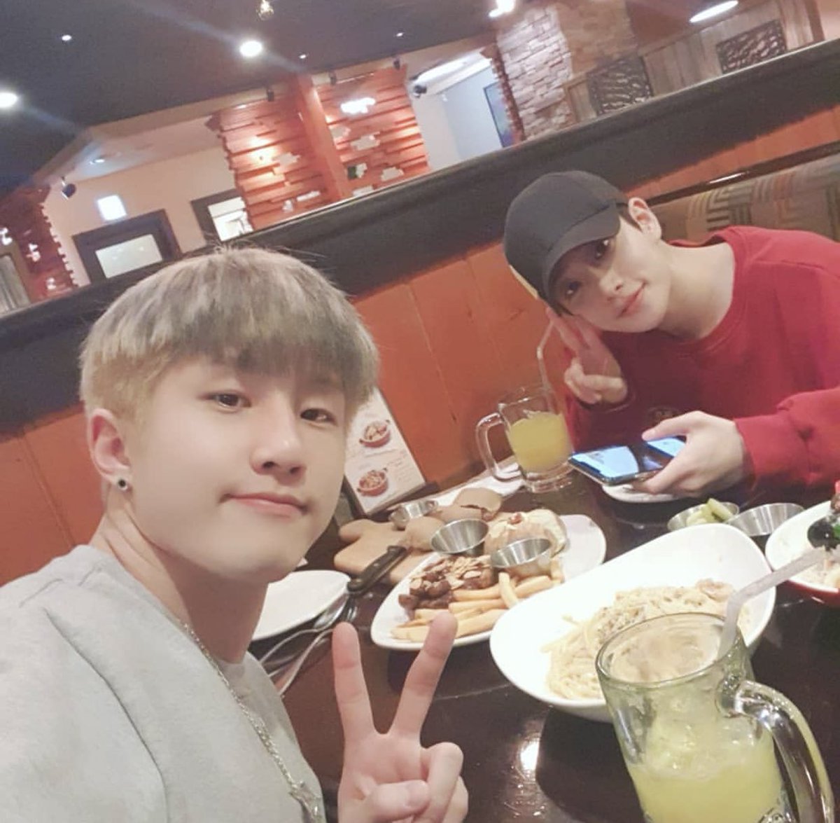 - [day 3/365]im so glad to see you’ve both been able to enjoy going for food today and being able to have a break! that steak looked so good i love u !! ♡